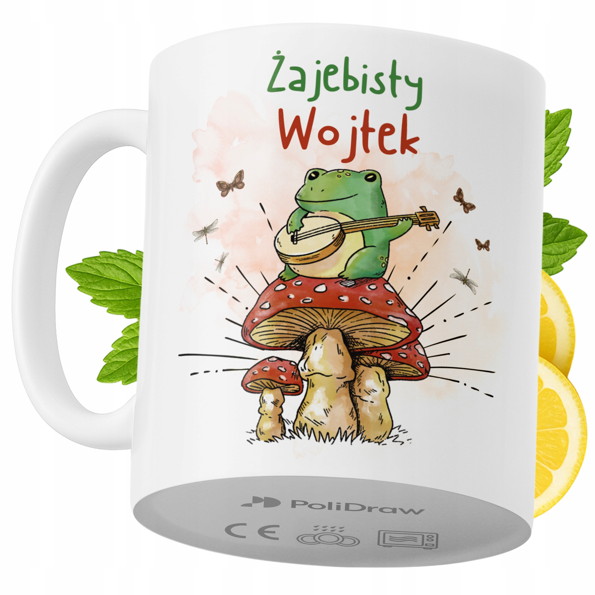 Kubek Dla Wojtka na Prezent z Nadrukiem ze Zdjęciem 330 ml PoliDraw