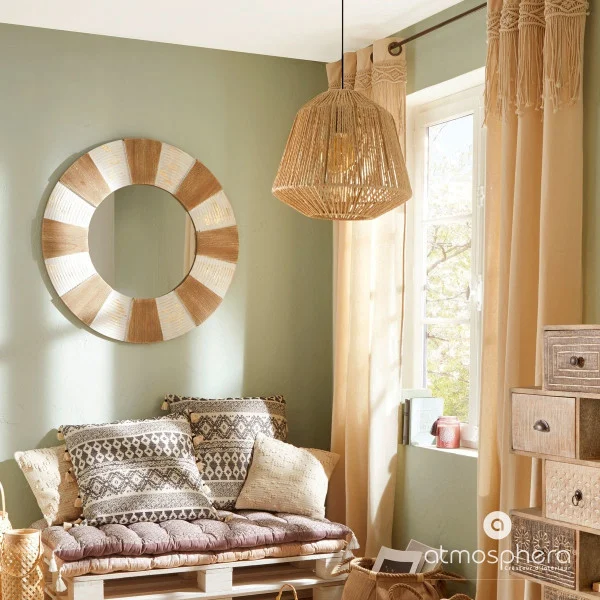 Lampa wisząca Jily rattan