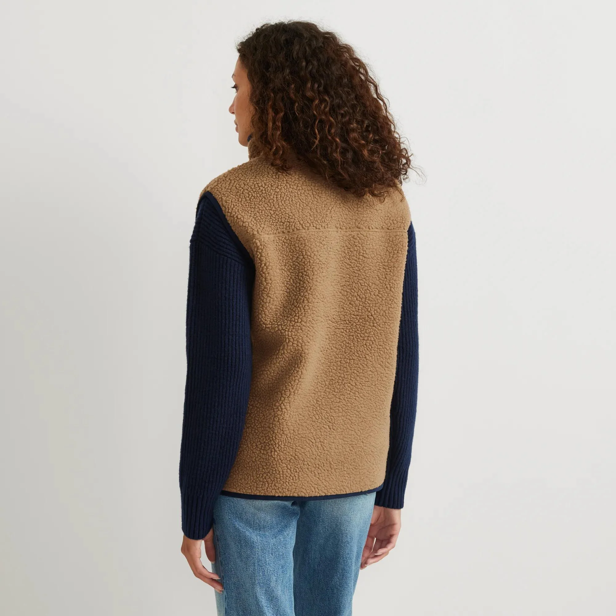 Women's Chilali Faux Shearling Fleece Vest