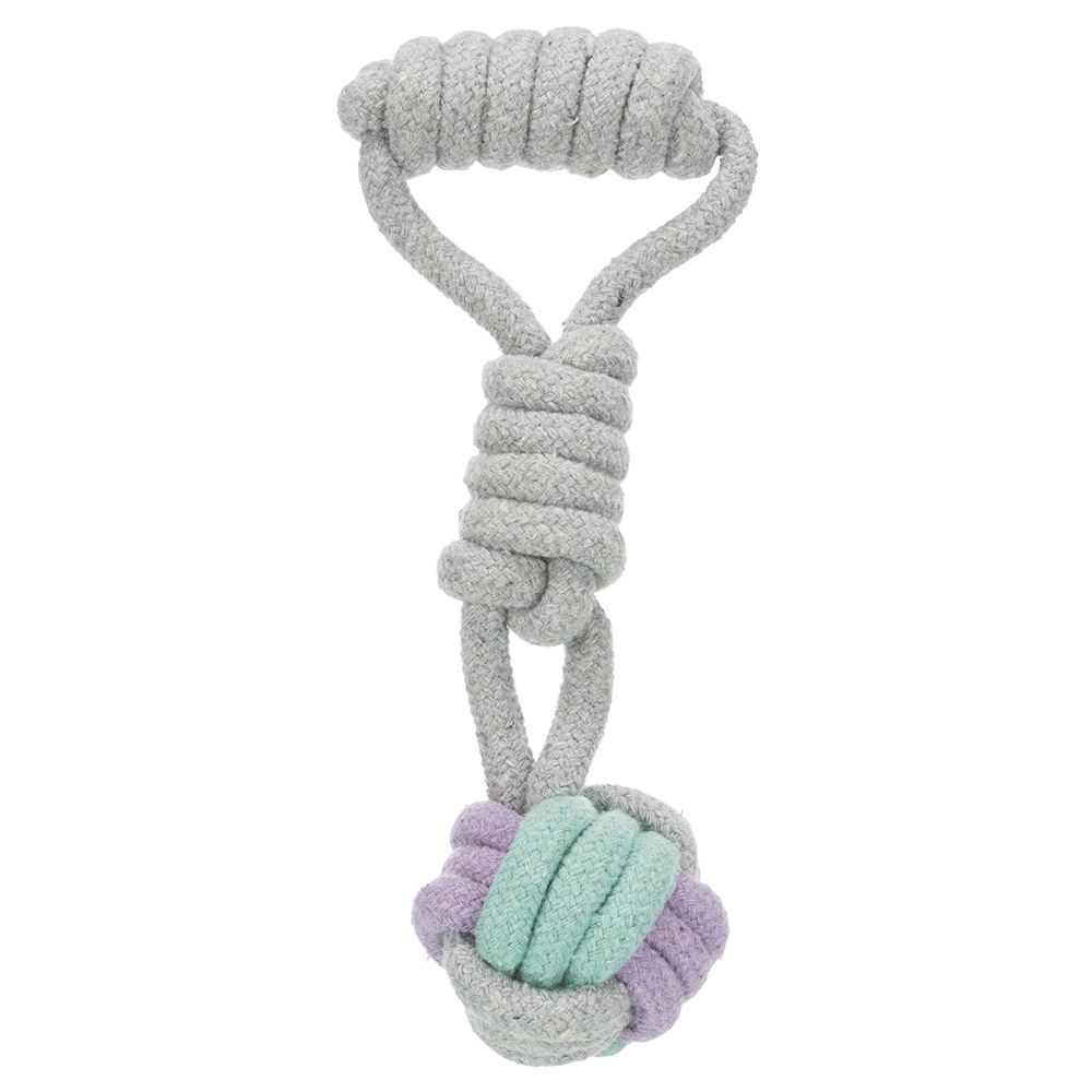 Trixie Junior Rope Knot Ball with Handle