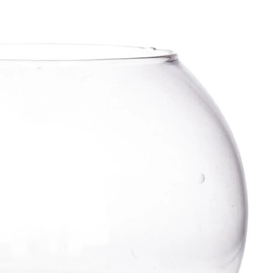 Mica Decorations Bolvaas - kom - transparant - glas - 23 x 30 cm