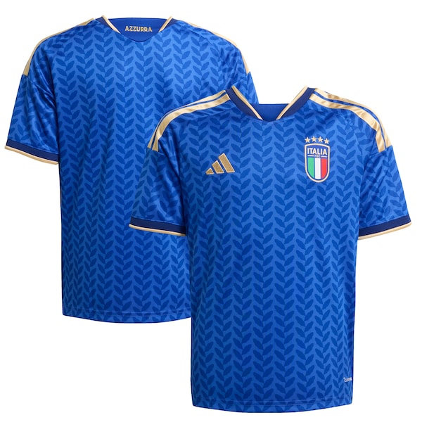 Italy National Team adidas Youth FIFA x World Cup 2026 Home Replica Jersey - Blue