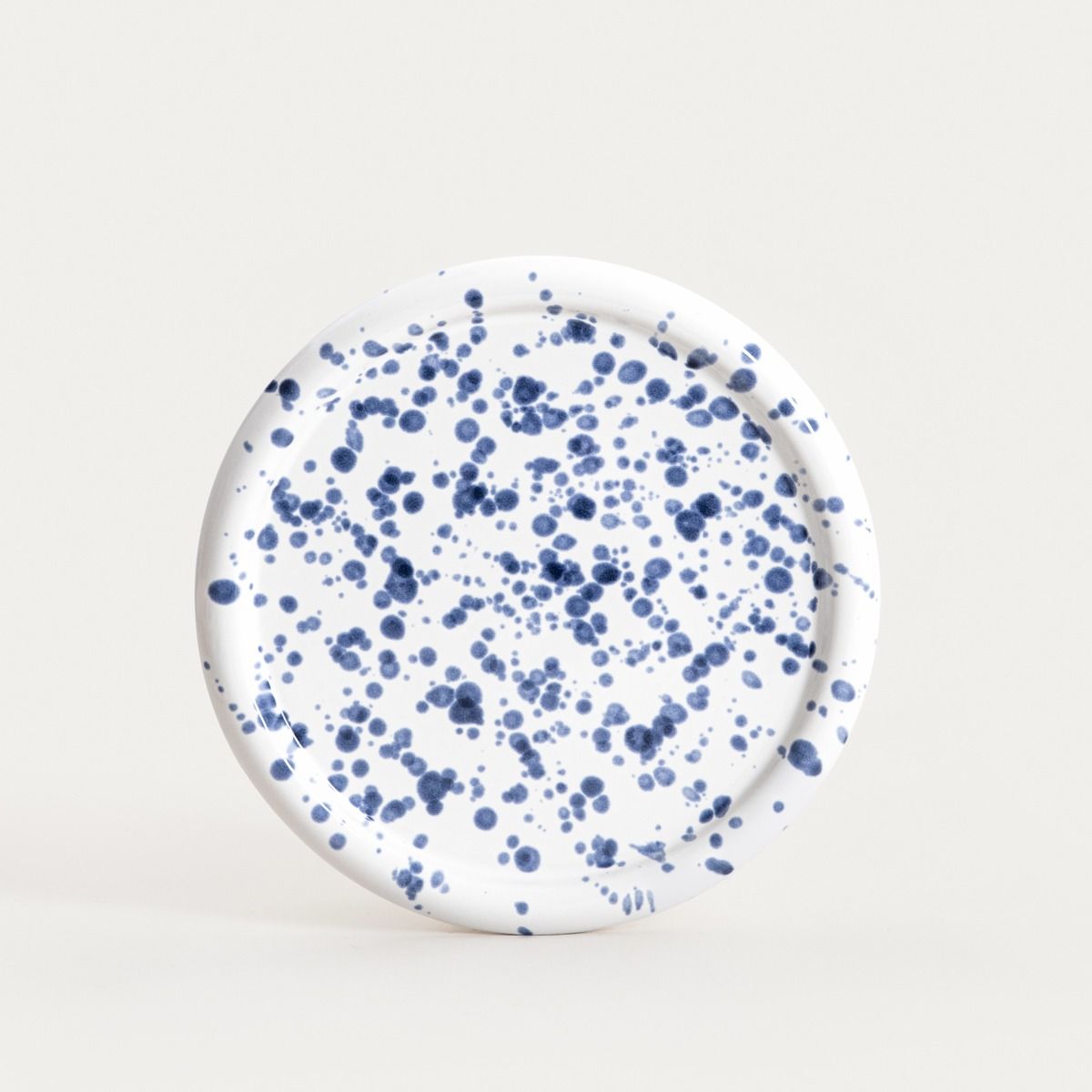 Talerz WILORA obiadowy nakrapiany granatowy 26 cm