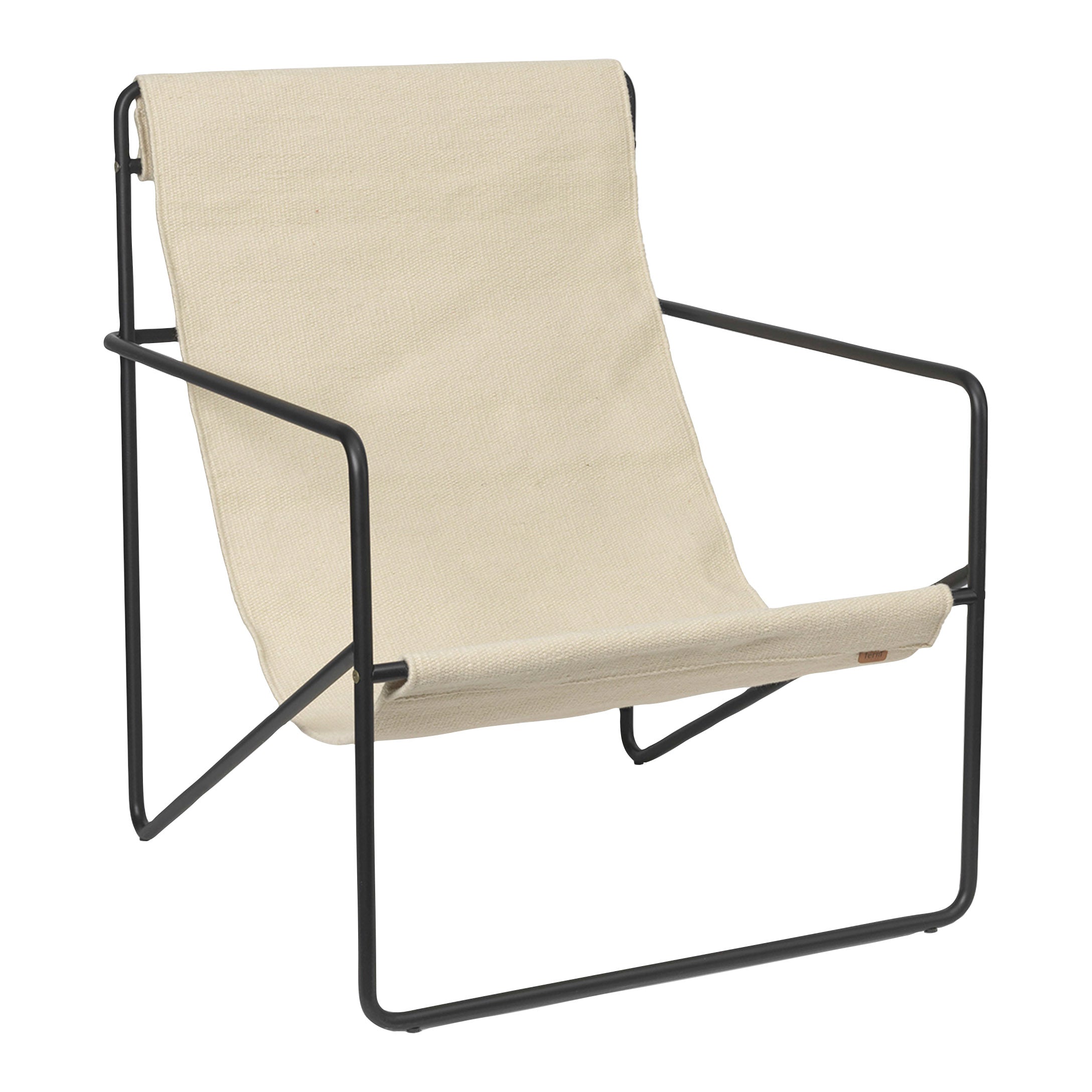 Ferm Living Desert Fauteuil - Black / Cloud