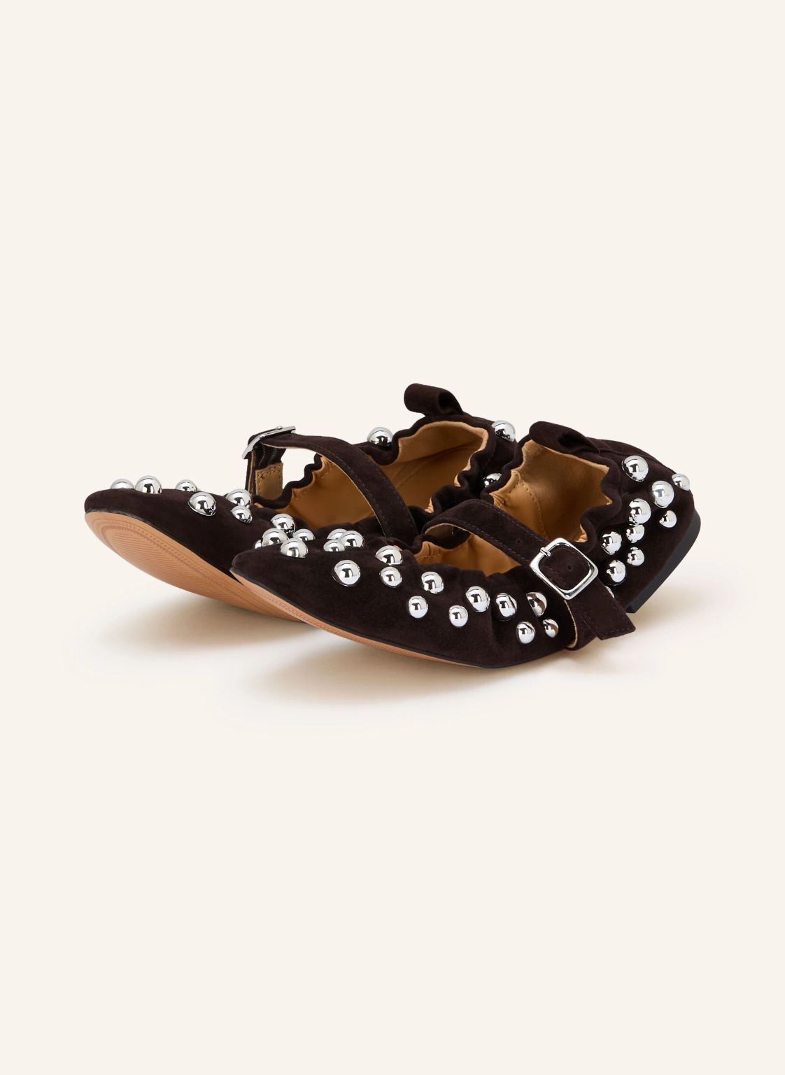 STEVE MADDEN Mary-Jane-Ballerinas SUNRAYS mit Nieten
