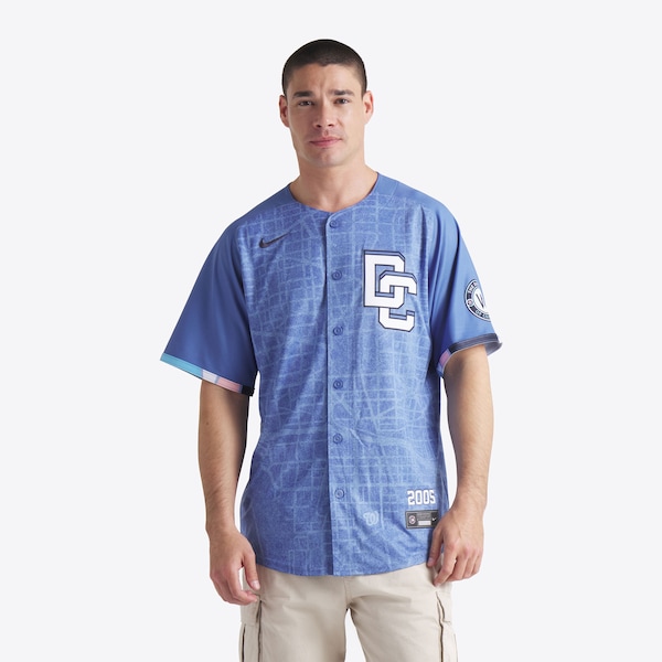 Washington Nationals Nike 2025 City Connect Limited Jersey - Blue