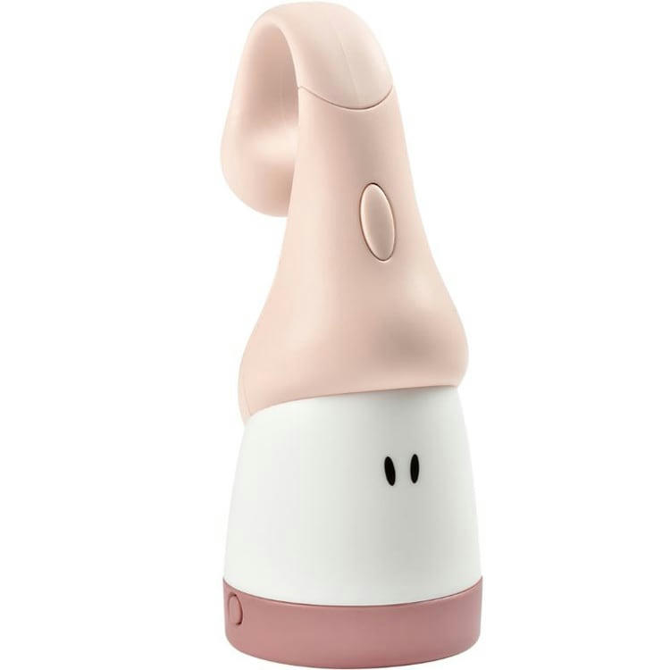 PIXIE - Veilleuse qui se transforme en lampe torche rose