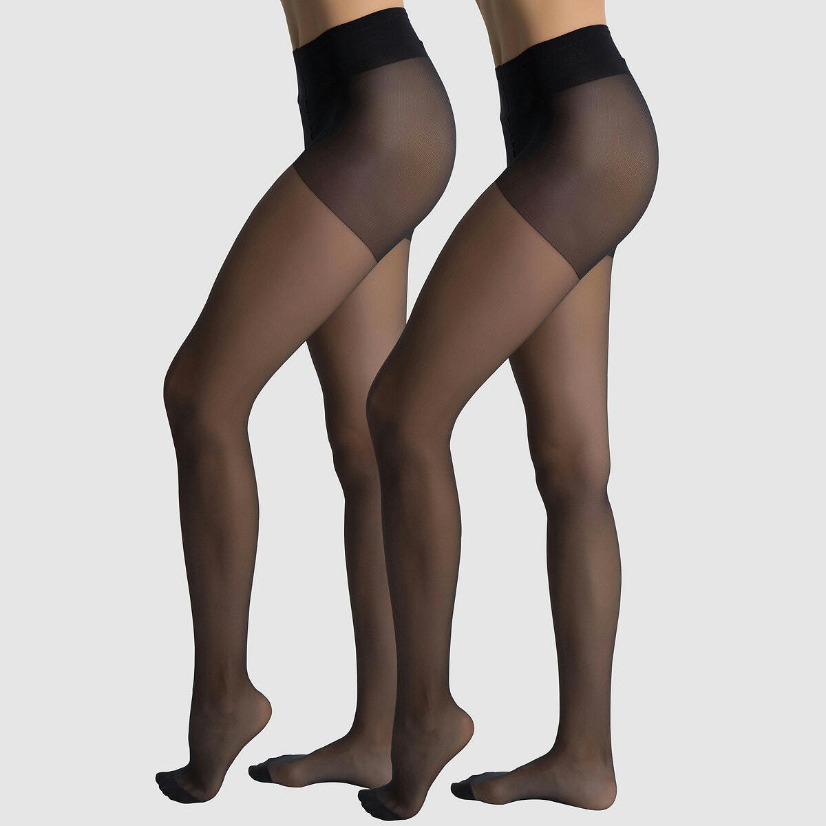 Lot 2 collants Diam's Voile galbé 22 deniers