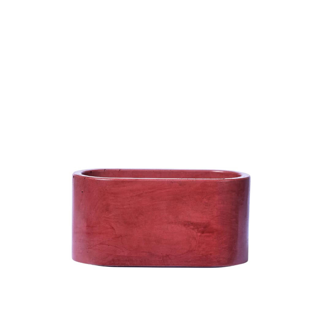 MINI JARDI UNI - Mini jardinière en béton brique