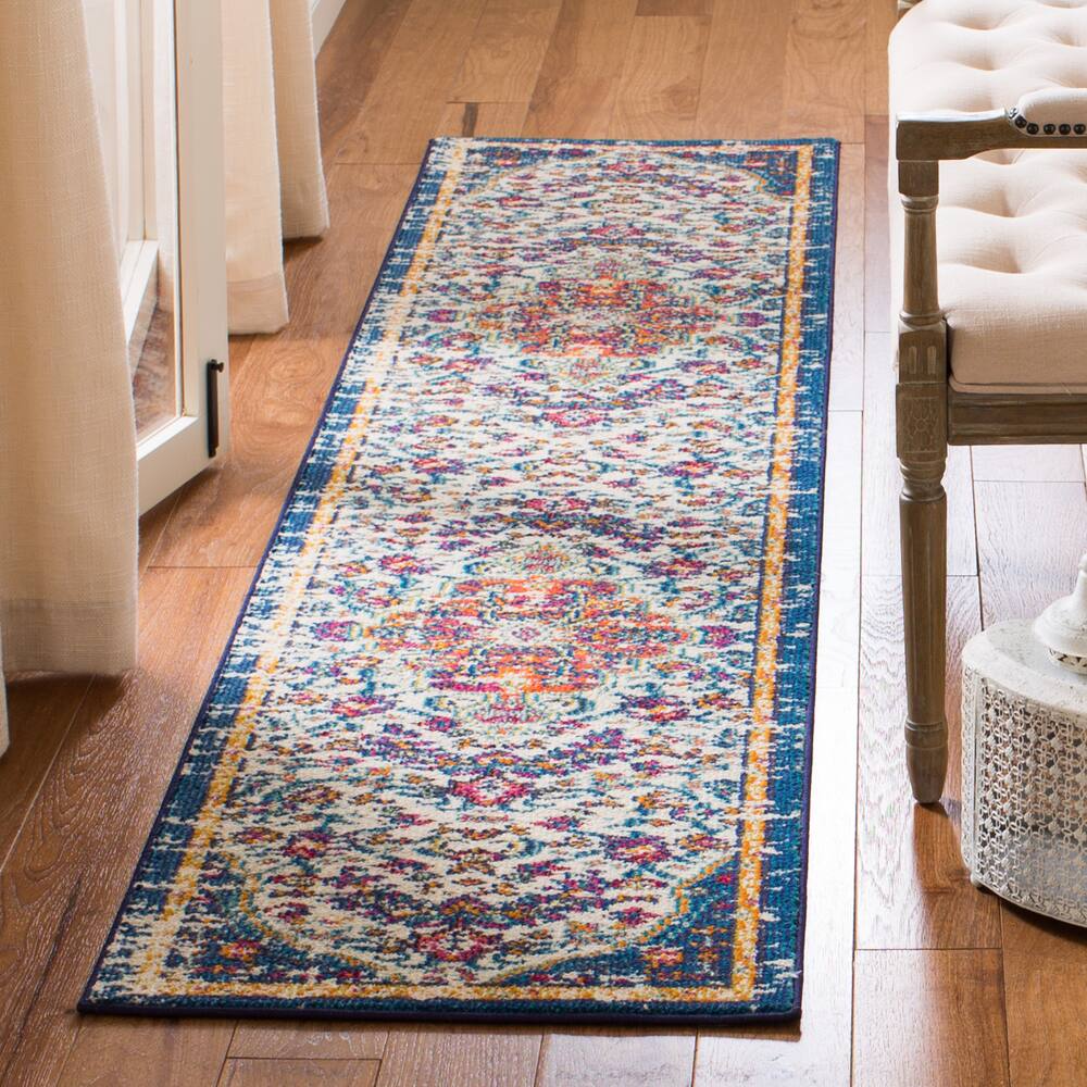 Safavieh Madison 447 Rug Ivory/Orange