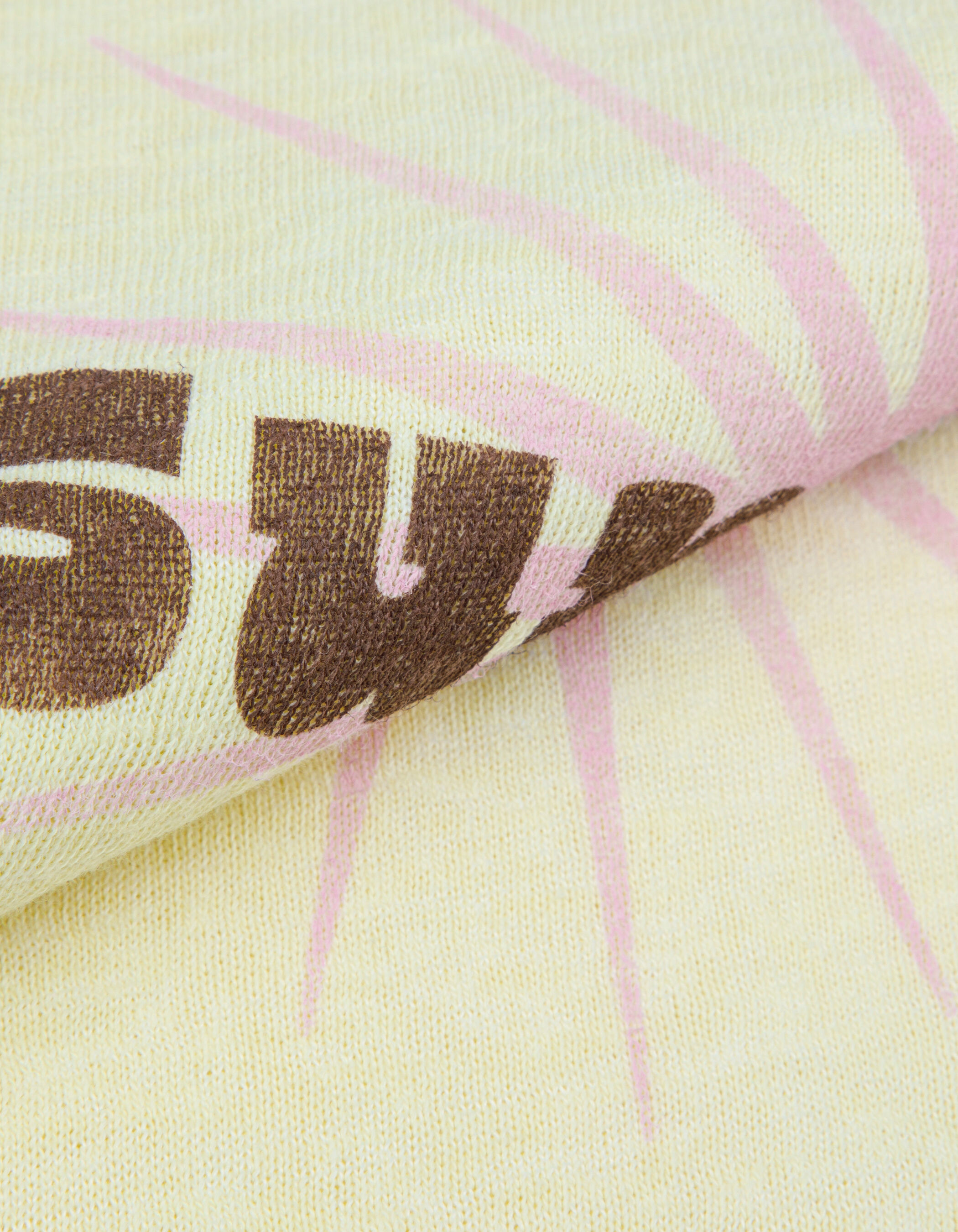 Tee-shirt manches courtes jaune message et soleil Femme