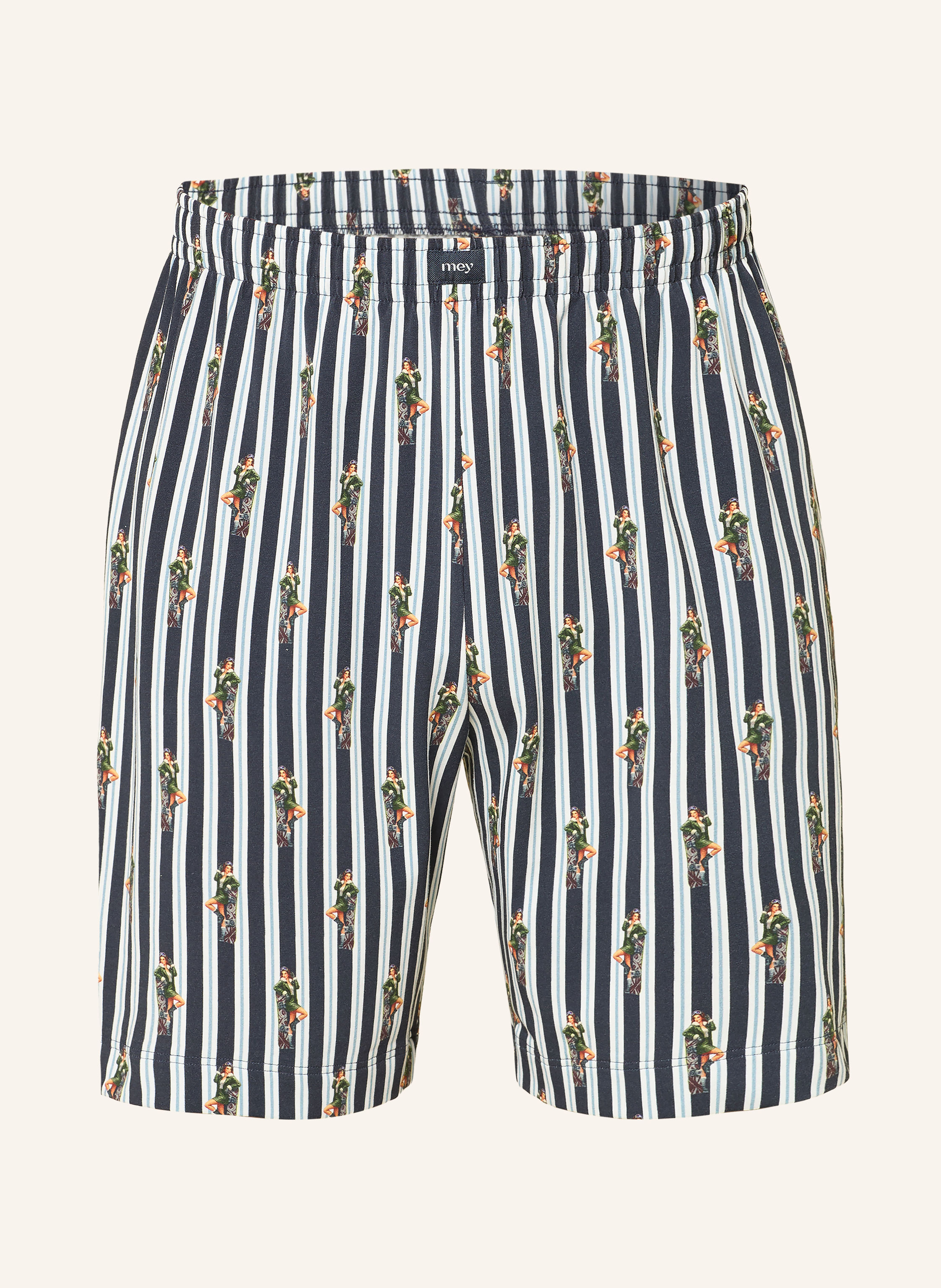 mey Schlafshorts Serie SMOKE SHOW