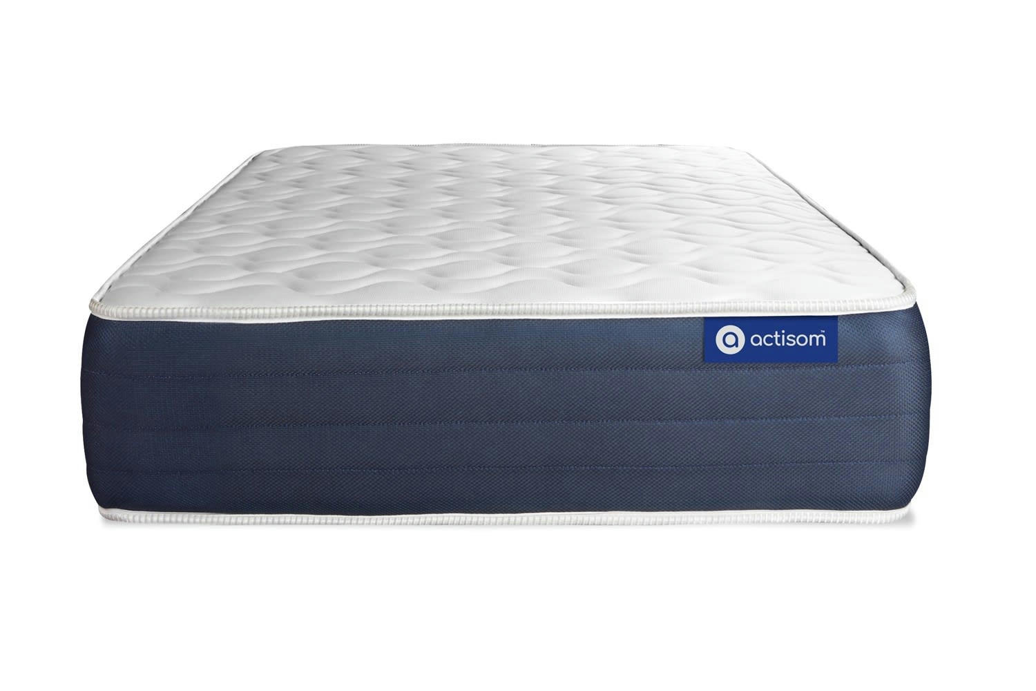 ACTIMEMO SLEEP - Ensemble 80x190 cm sommier kit blanc