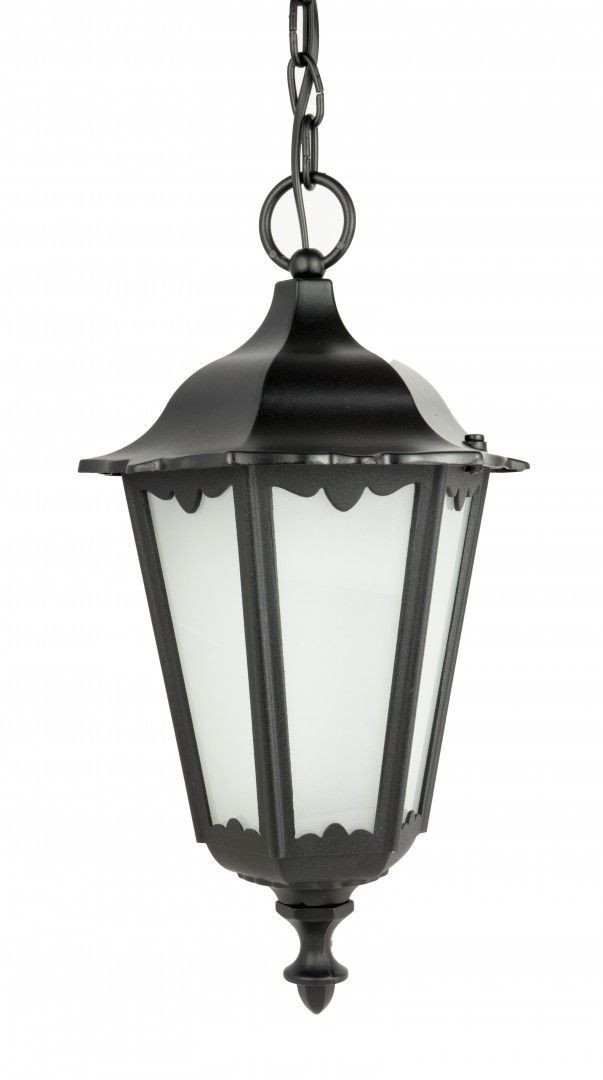 Lampa sufitowa zewnętrzna Retro czarna 1 x E27 x 60W IP43 SU-MA