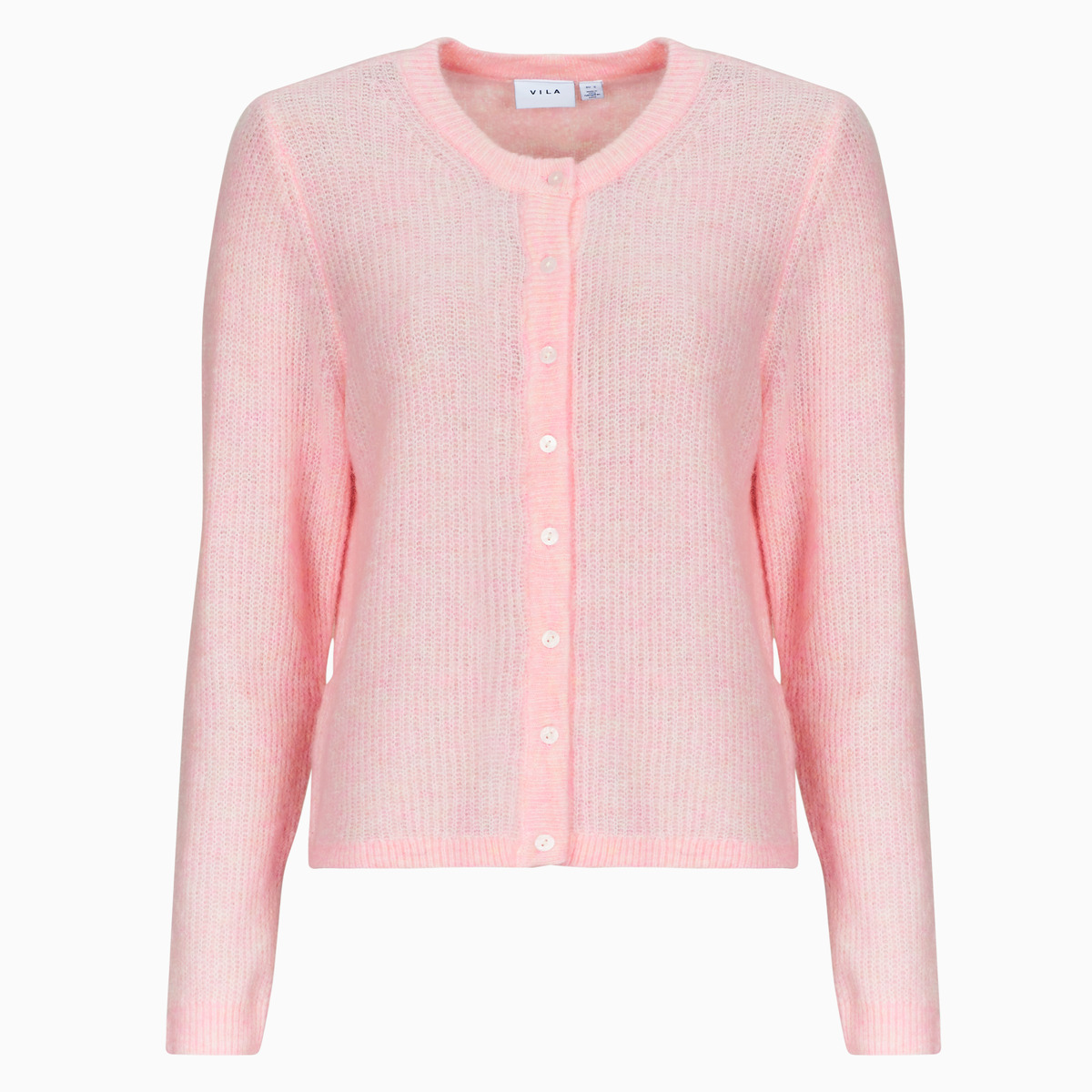 Vila - VILORY O-NECK L/S KNIT - Pink