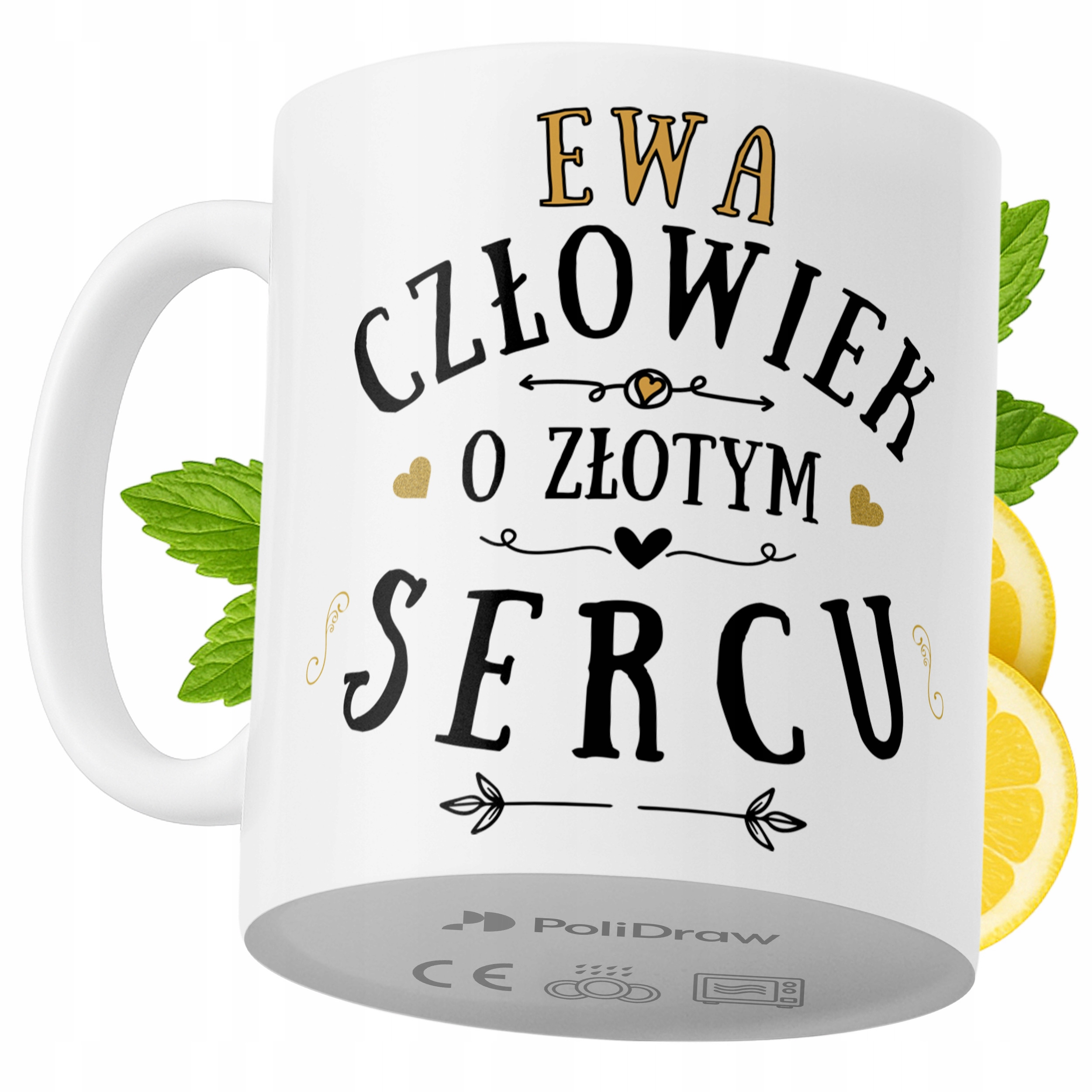 Kubek Dla Ewy na Prezent z Nadrukiem ze Zdjęciem 330 ml PoliDraw