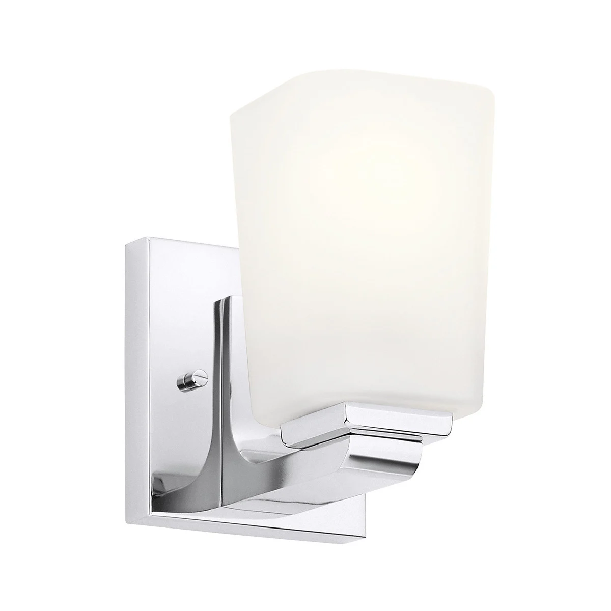 Kinkiet polerowany chrom Roehm 1xG9x3W wym:17,3x11,4x16,5cm IP44 Kichler
