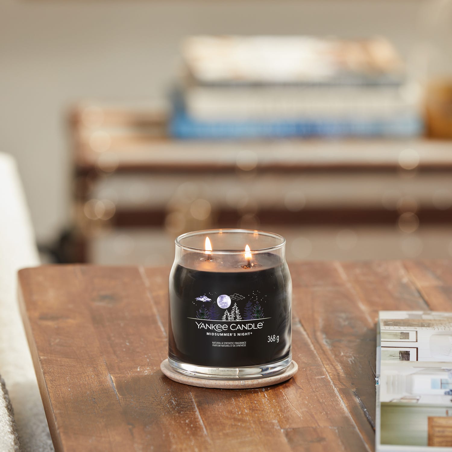 Midsummer's Night, candela in giara media Yankee Candle