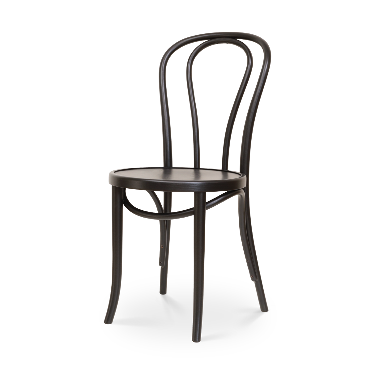 Fameg Vienna Thonet No.18 Houten Bistrostoel Zwart
