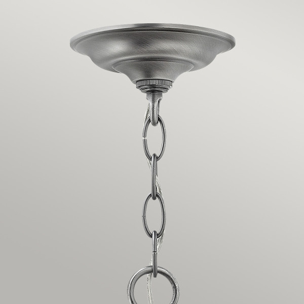 Lampa sufitowa szaro-pewter Gentry 3xE14x60W wym: 32x20x20 cm Hinkley