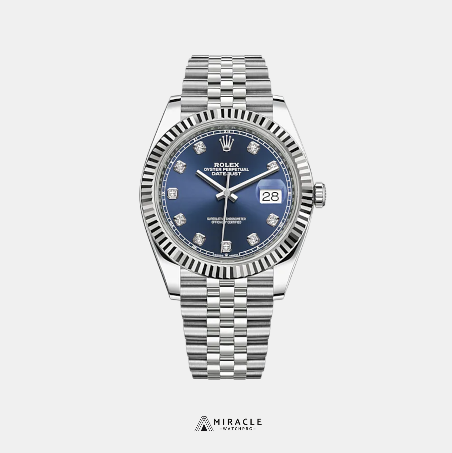 ROLEX-DATEJUST-REF.M126334-0016-ELITE CLONE-41MM-Replica Watch