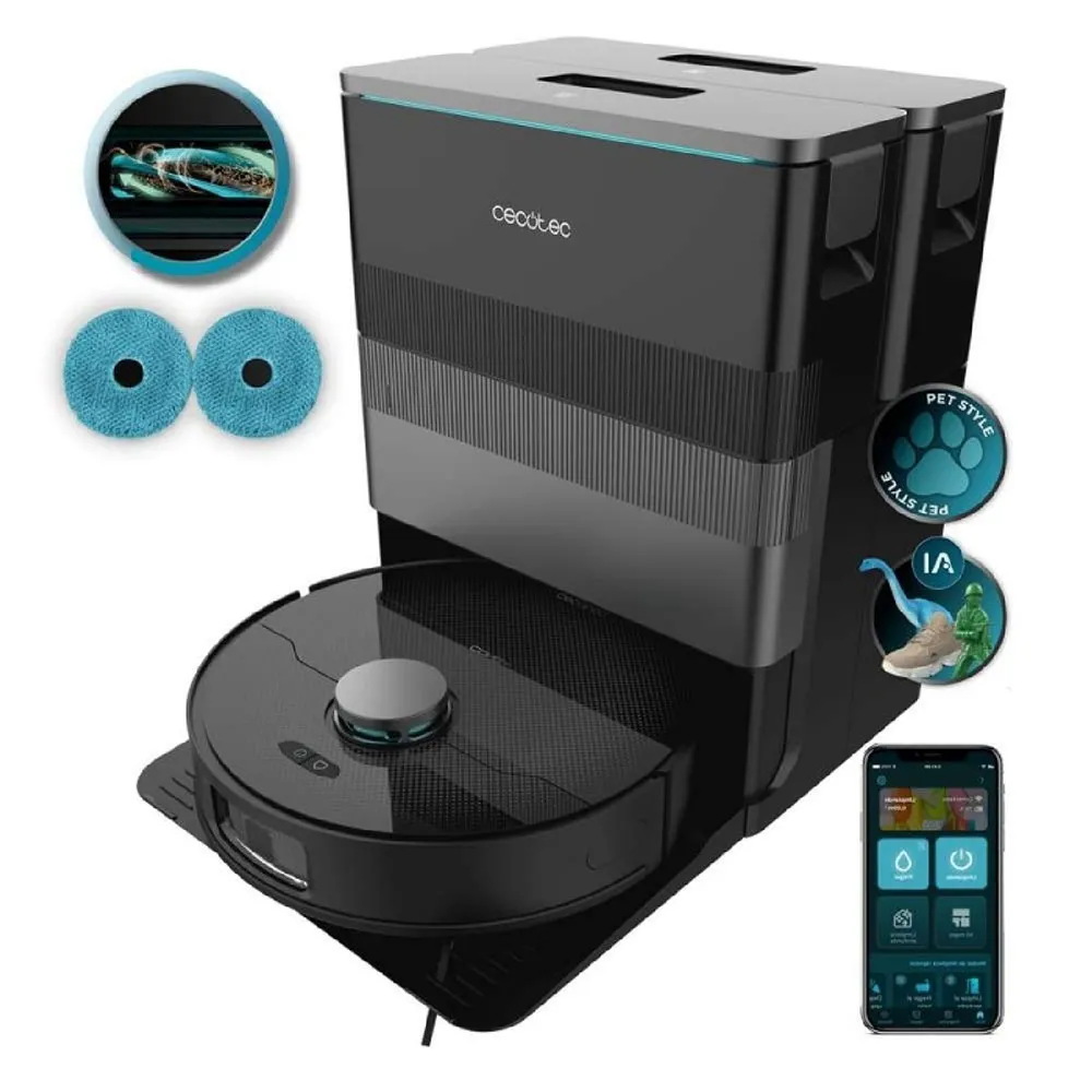 Cecotec Conga X70 Vacuum Cleaner Robot With Auto-Empty Dock