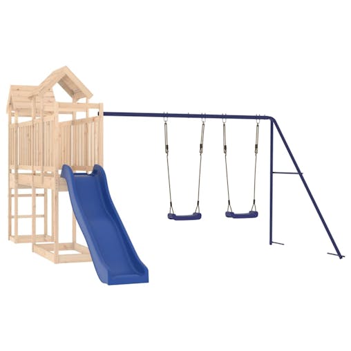 NNEVL Outdoor Playset Solid Wood Pine