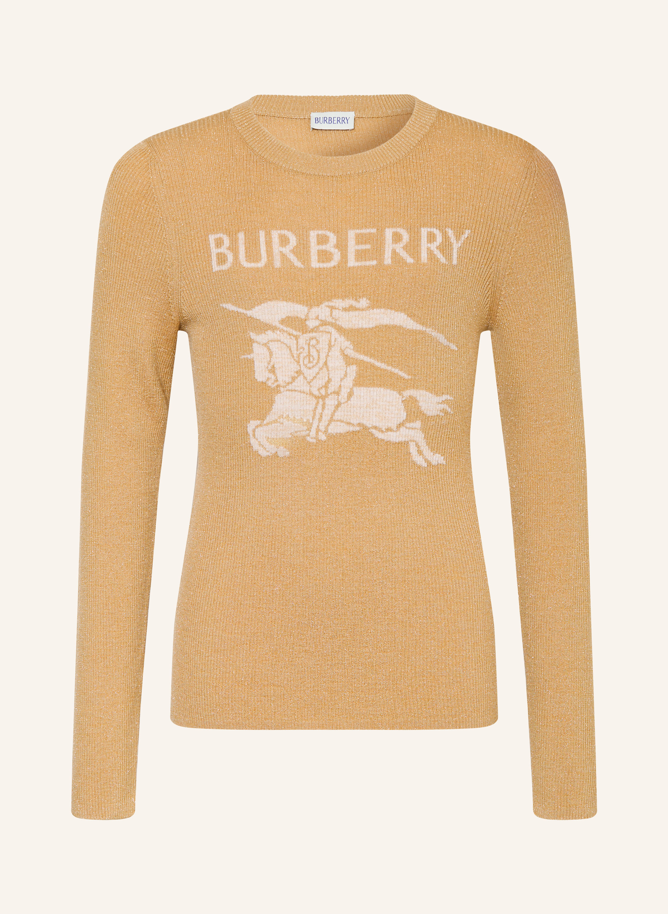 BURBERRY Pullover mit Glitzergarn