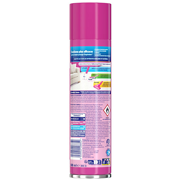 Mousse nettoyante tapis et moquettes Vanish 600ml