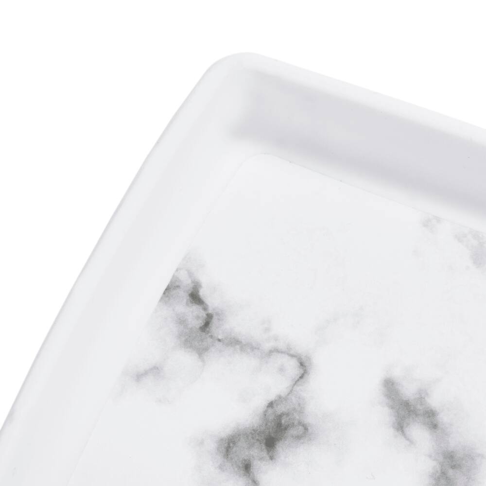 Petco Marble-Print Silicone Placemat, Medium