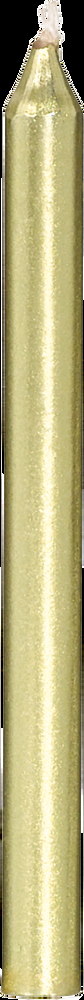 Birthday Candles, Metallic Gold & Pink with Gold Glitter, 12-pk