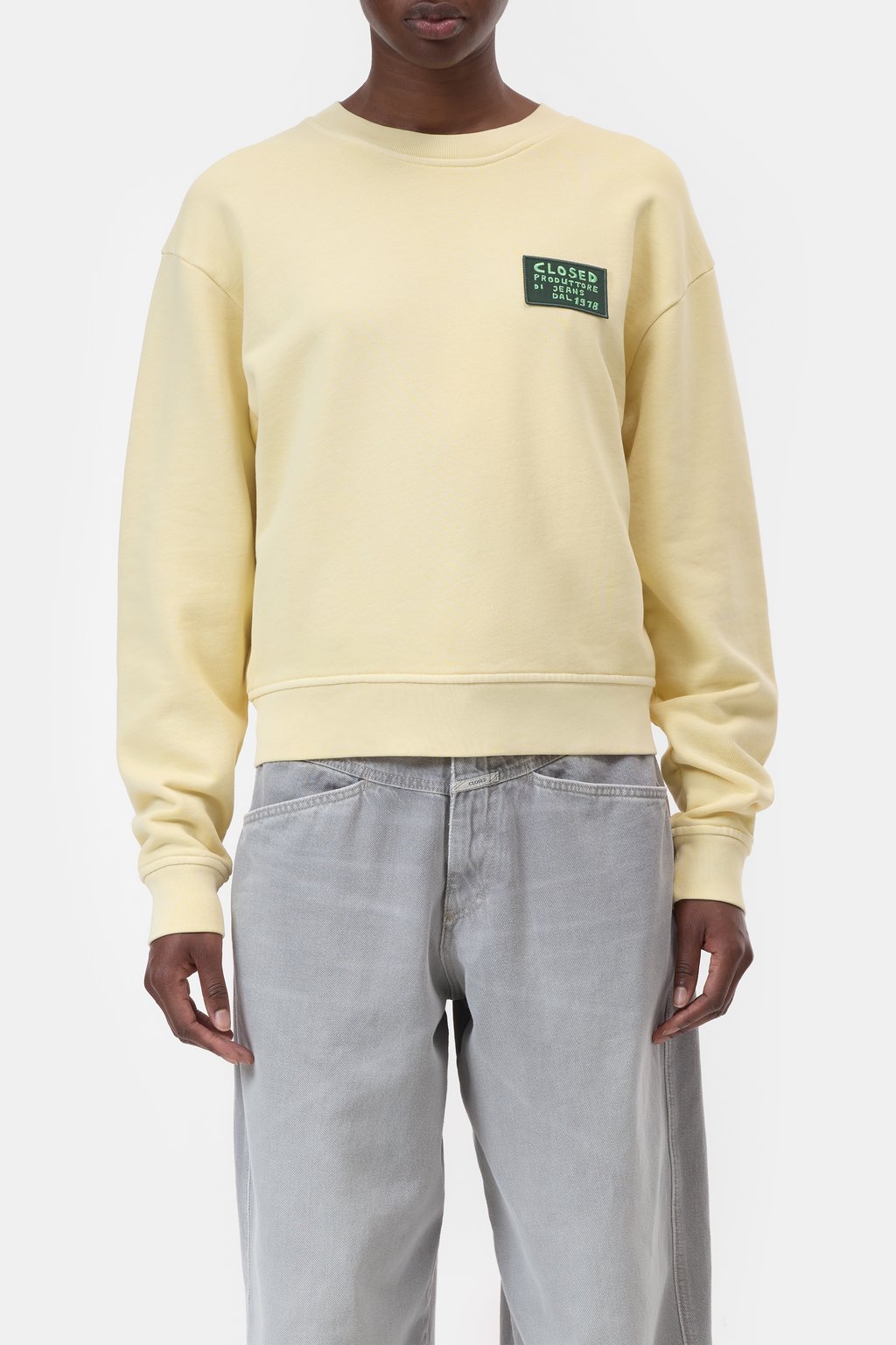 Crewneck-Sweatshirt aus Bio-Baumwolle