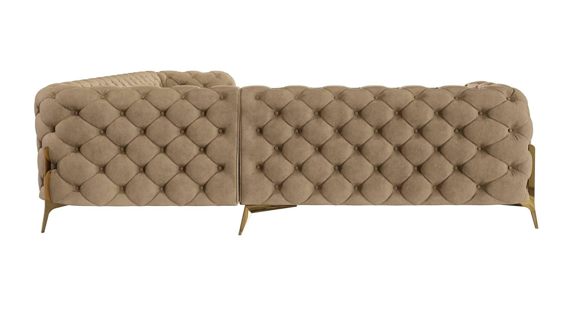 5-zitshoekbank Chelsea links velvet