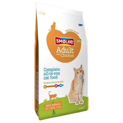 Smølke Cat Food Adult with Chicken and Rice