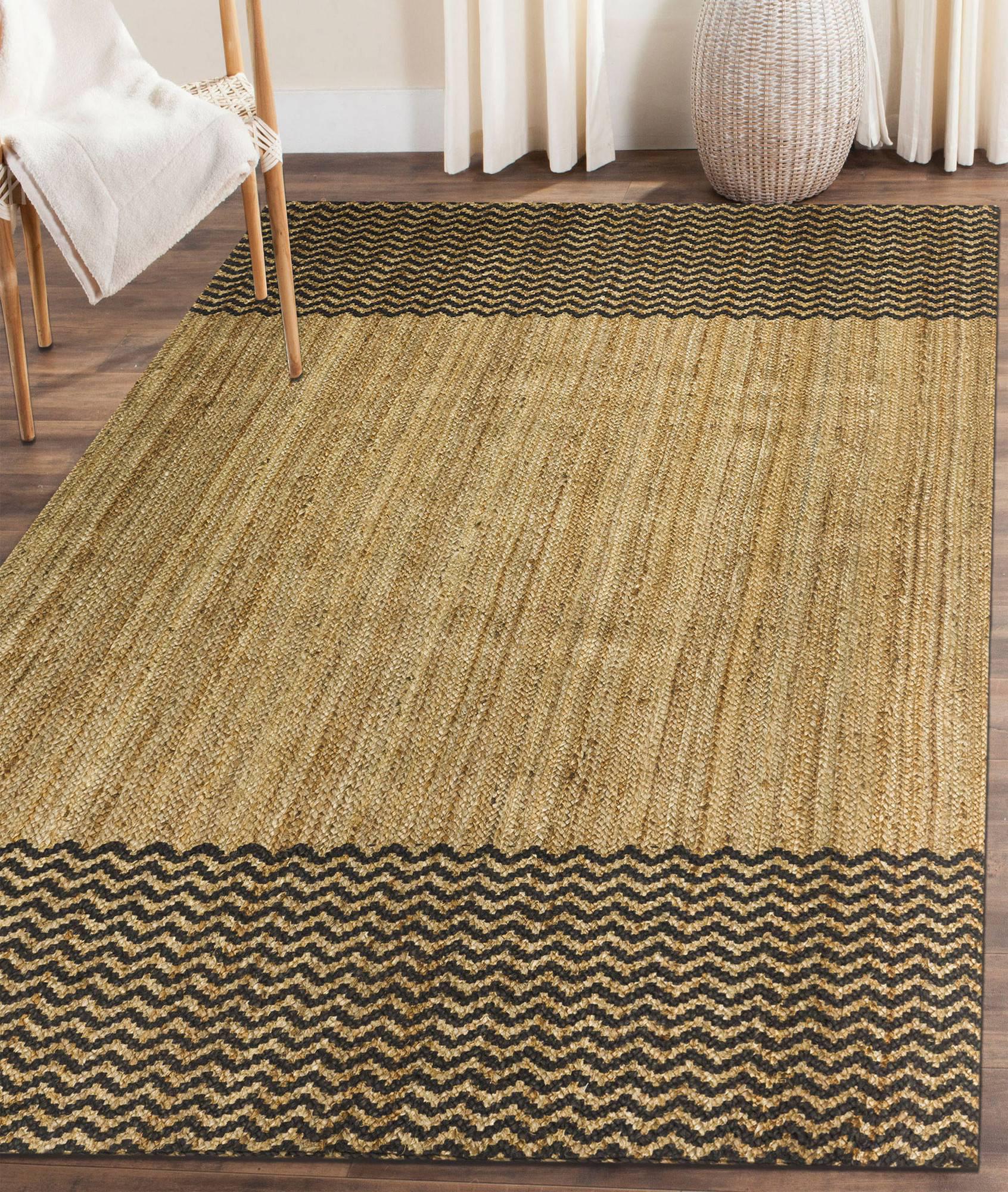 Vloerkleed Mila handgemaakt jute