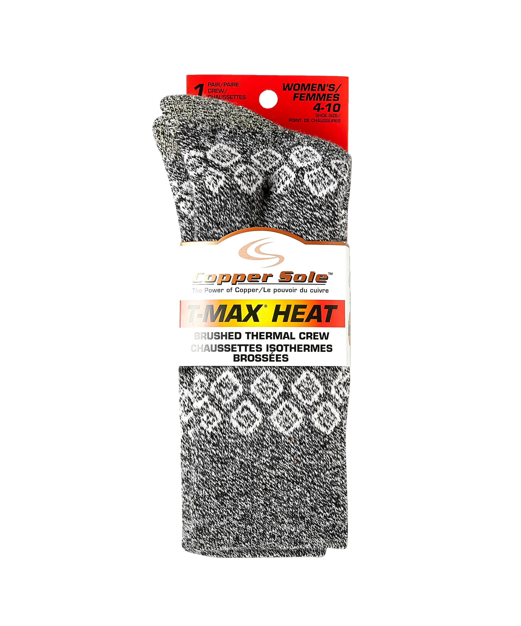 Copper Sole Women's TMAX Thermal Crew Socks