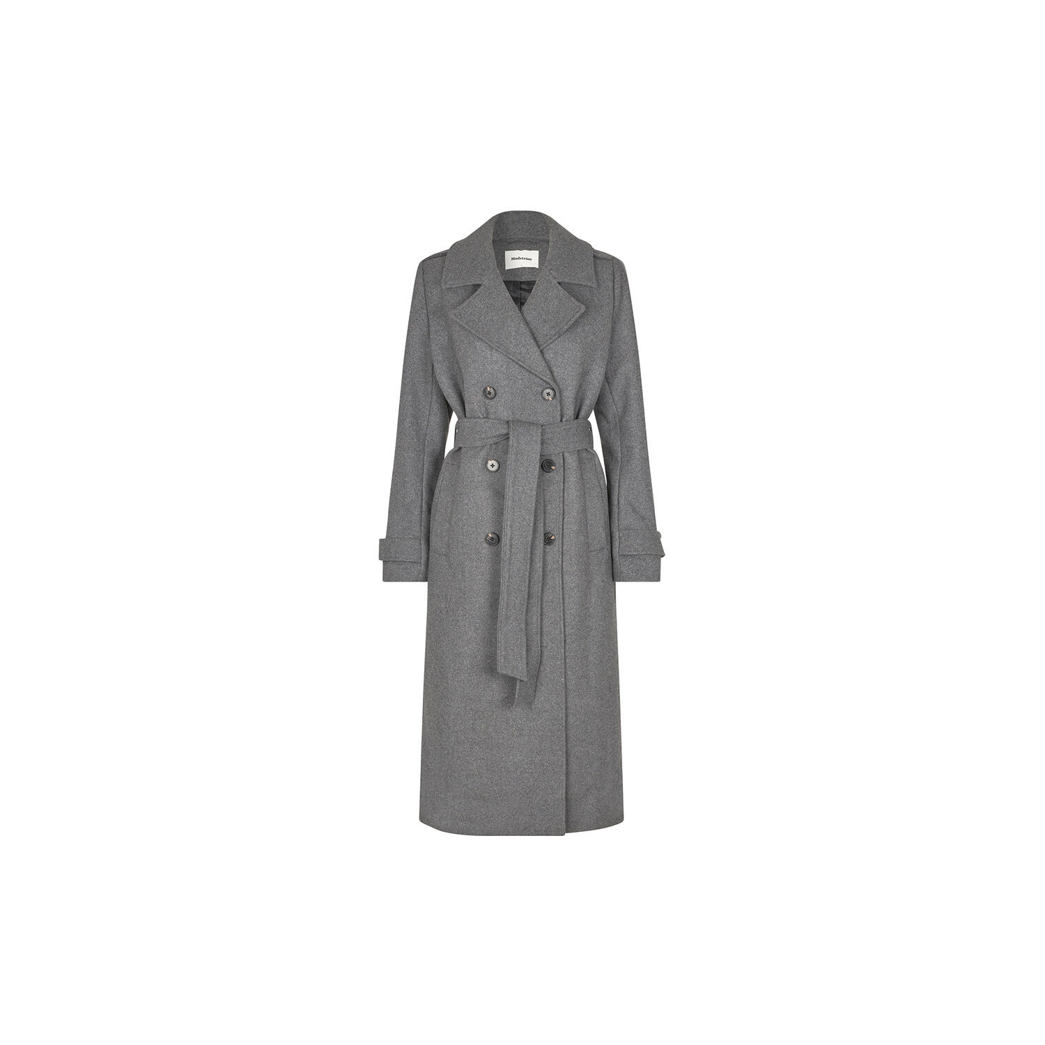 ShayMD Coat, dark grey melange