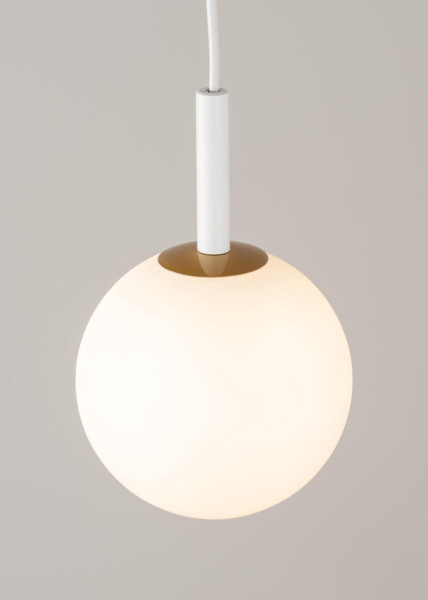 Lampa wisząca biała Gama 1xG9x12W wym: 95x14x14 cm Sigma Lighting