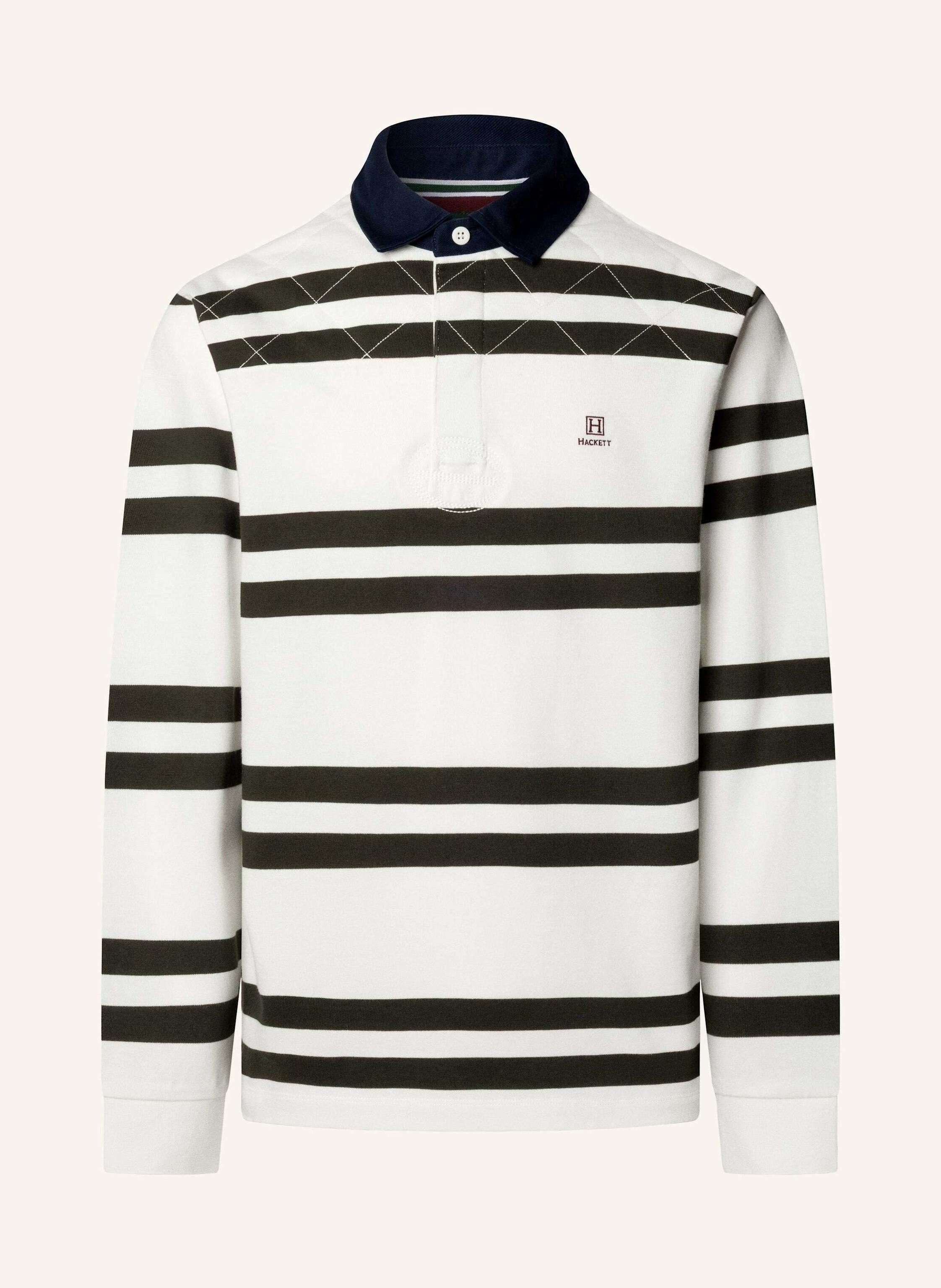 HACKETT LONDON Poloshirt HERITAGE H DBL STR RBY