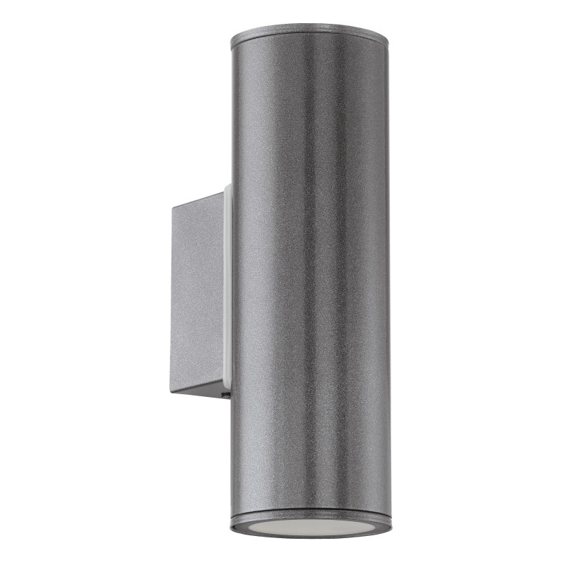 Applique extérieure LED Riga anthracite Ø 6,5 x 20 cm GU10 2 x 3 W EGLO
