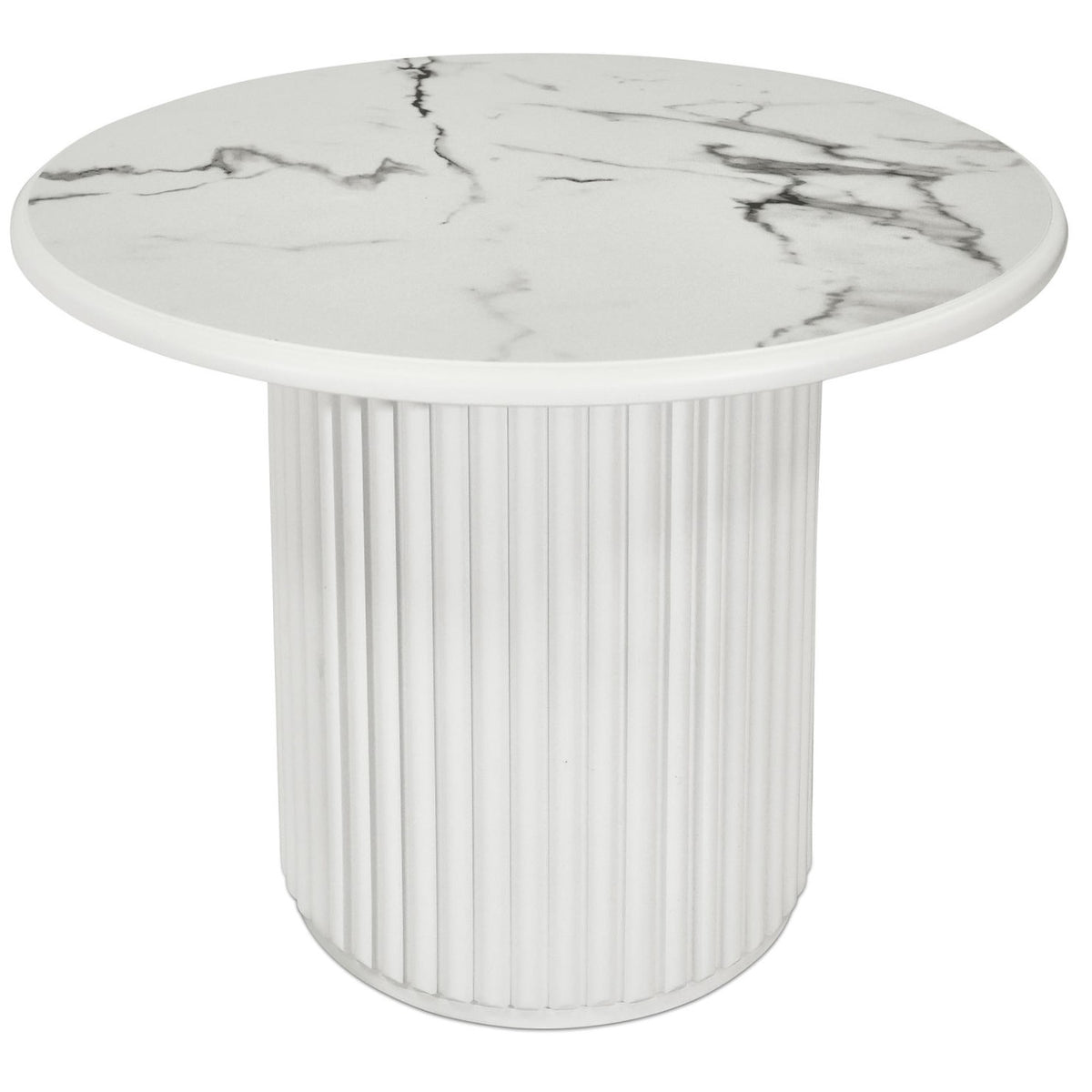 Furnhouse ronde salontafel Easy - Wit - Ø 60 cm