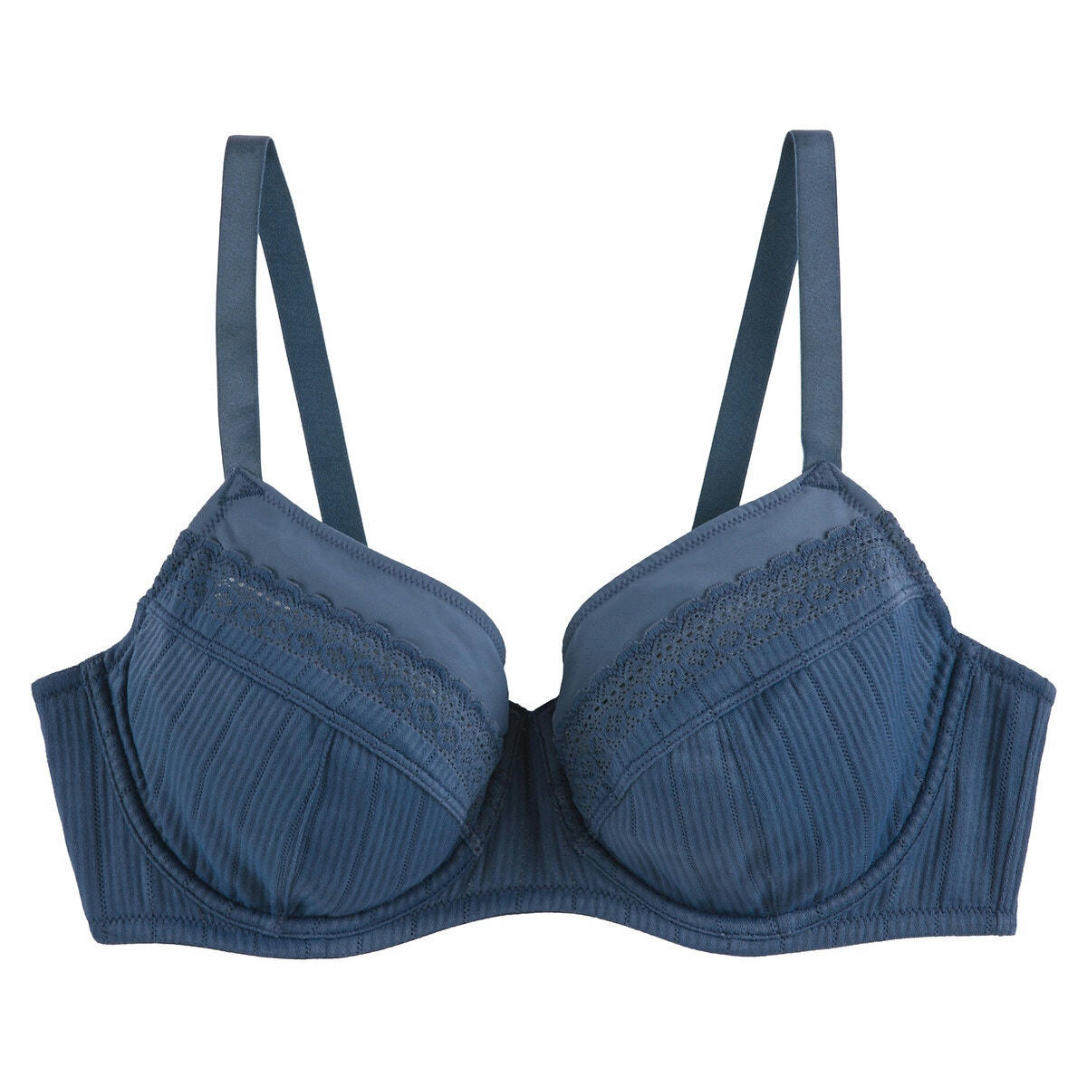 Soutien-gorge emboîtant, maille velours