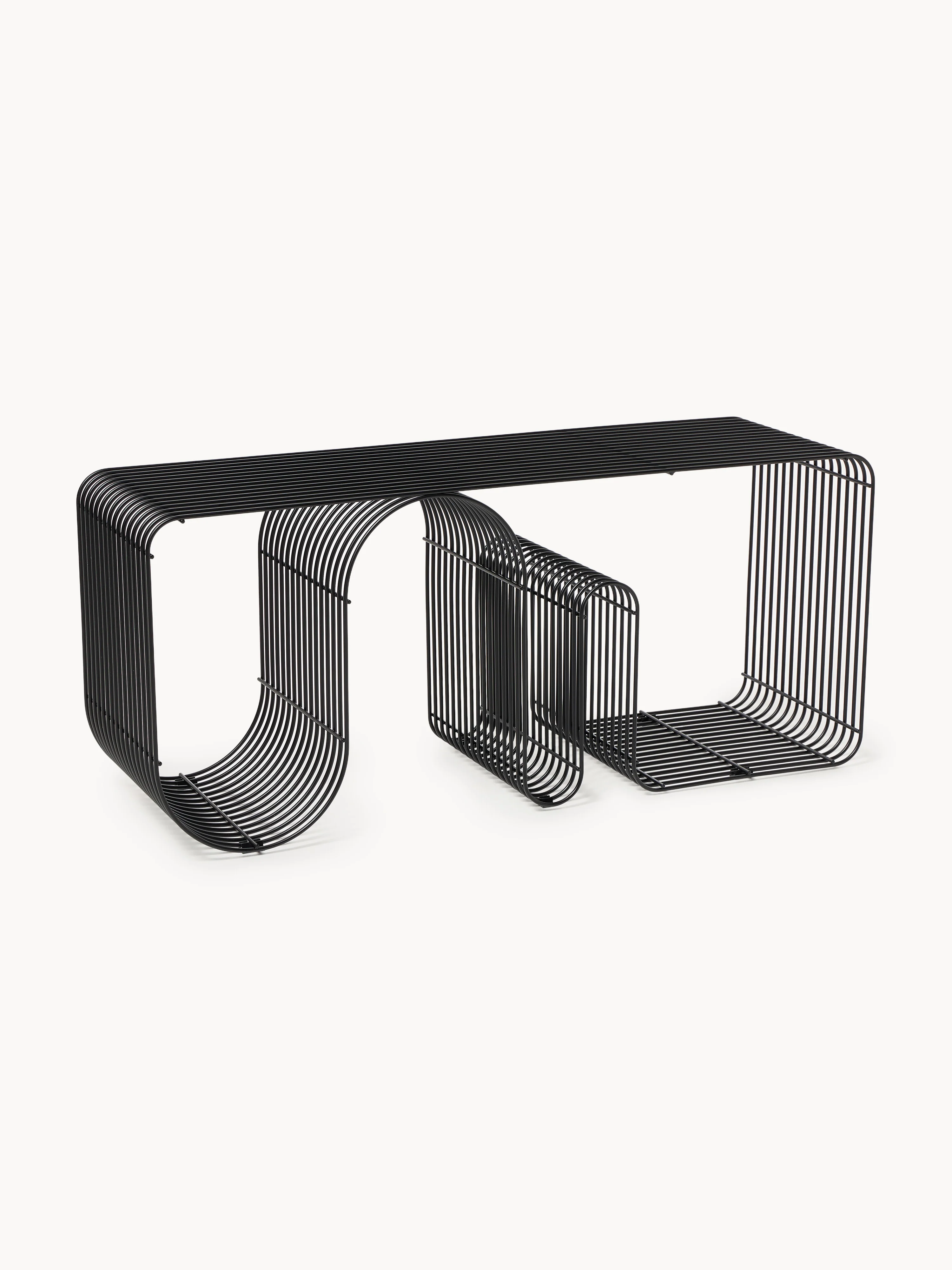 Metall-Sitzbank Curva