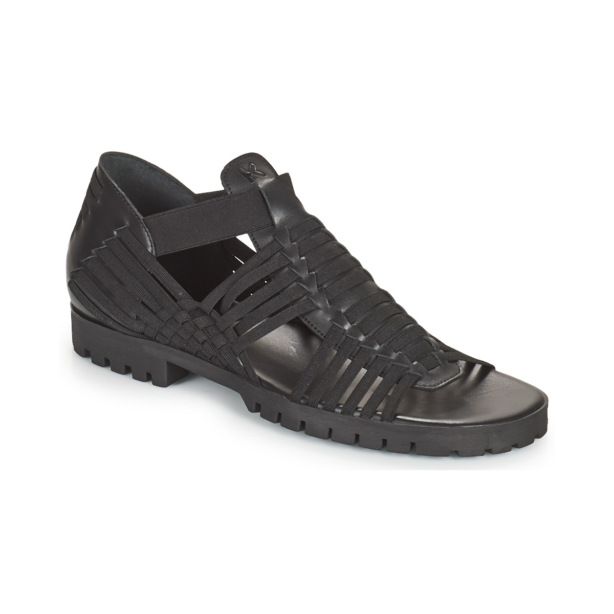 Kenzo - GREEK FLAT SANDALS - Black