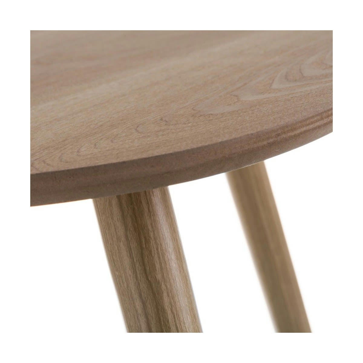 BOIS - Table d'appoint trépied bois MDF