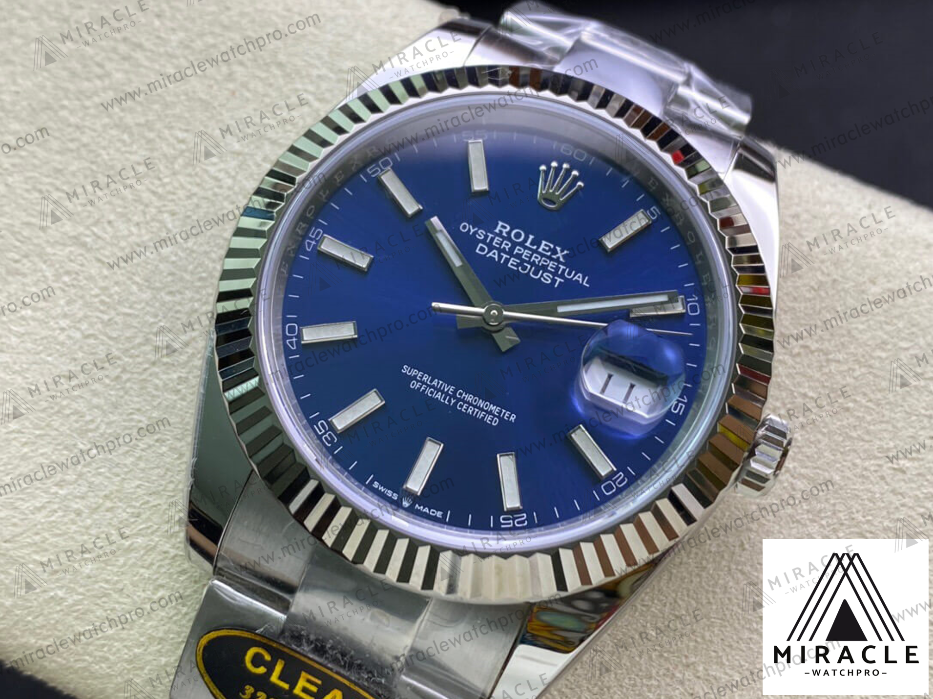 ROLEX-DATEJUST-REF.M126334-0001-ELITE CLONE-41MM-Replica Watch