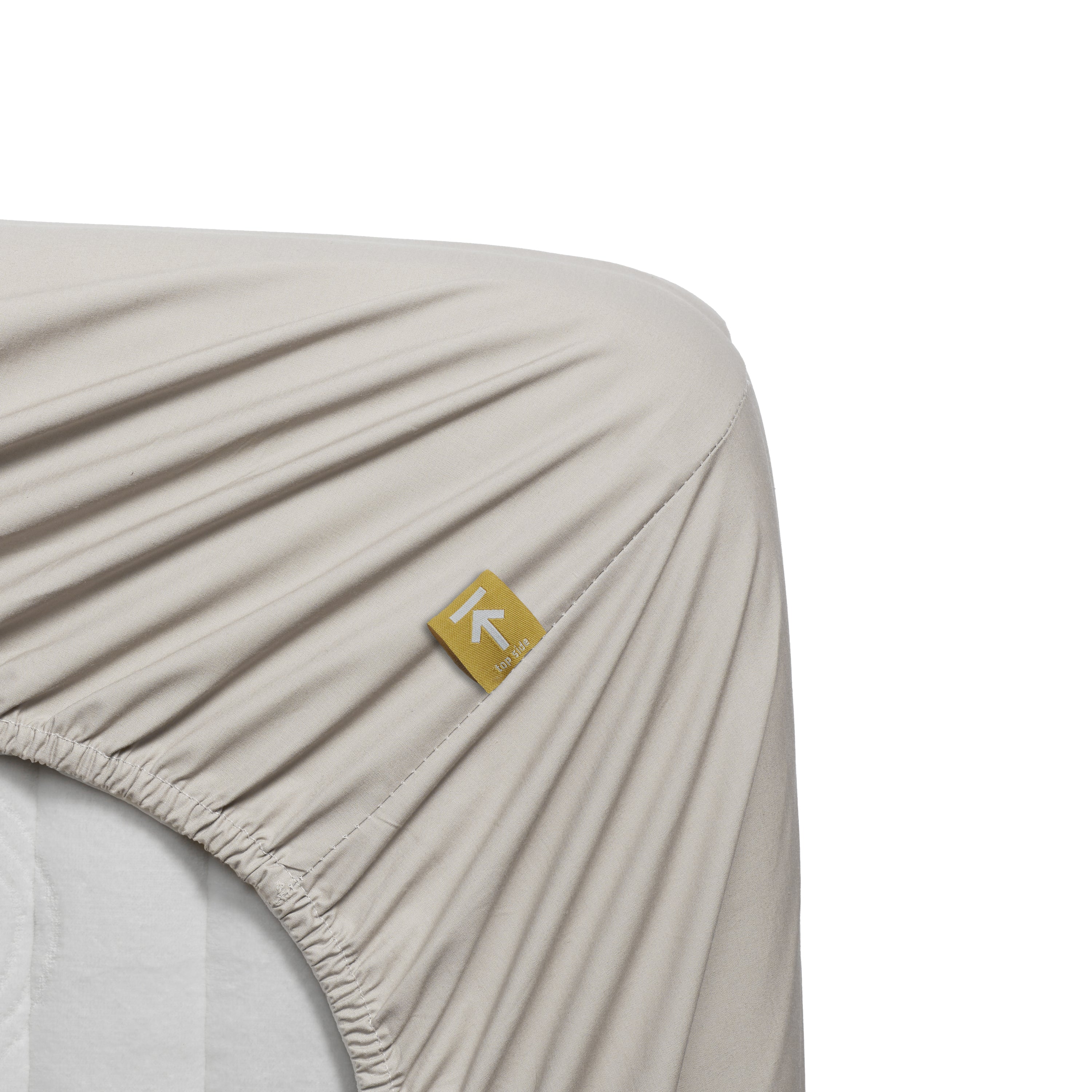Beddinghouse Percale katoen - Hoeslaken - 90x200 - Naturel