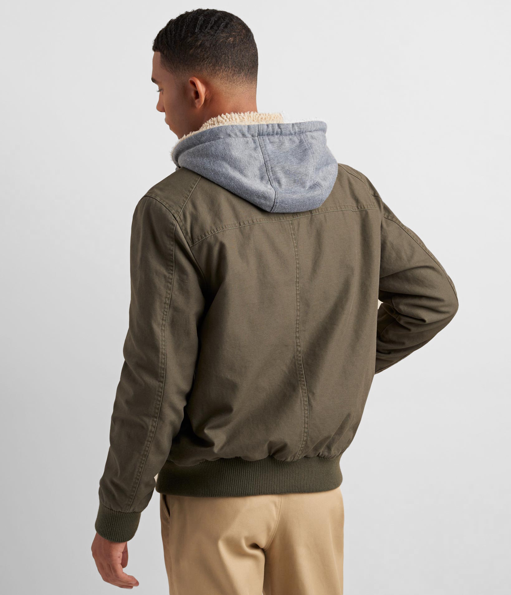 Hooded Canvas Jacket