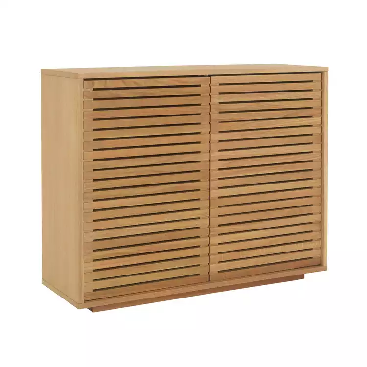 Habitat Max Oak Console Table - Natural