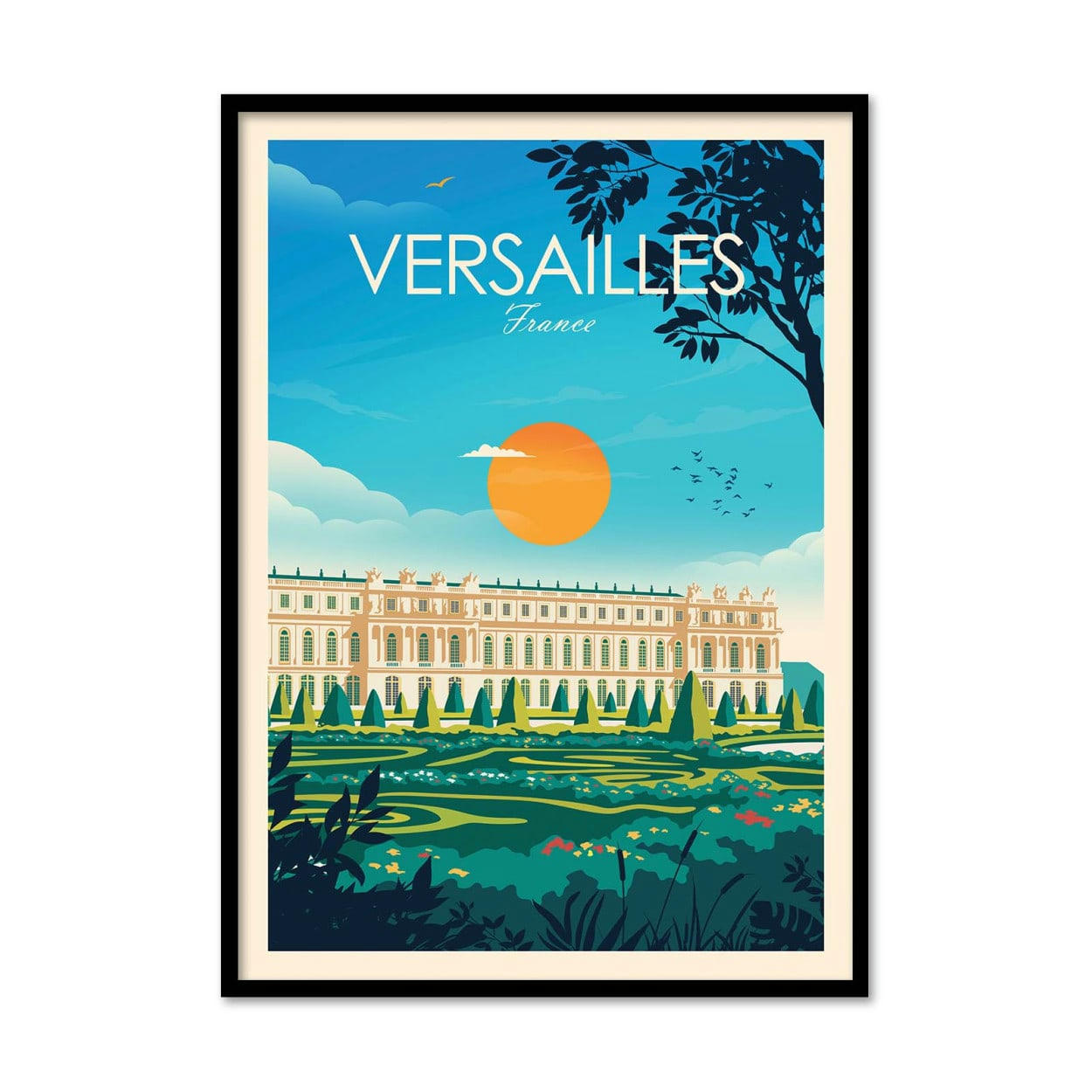 STUDIO INCEPTION - VERSAILLES FRANCE - STUDIO INCEPTION - Affiche d'art 30 x 40 cm